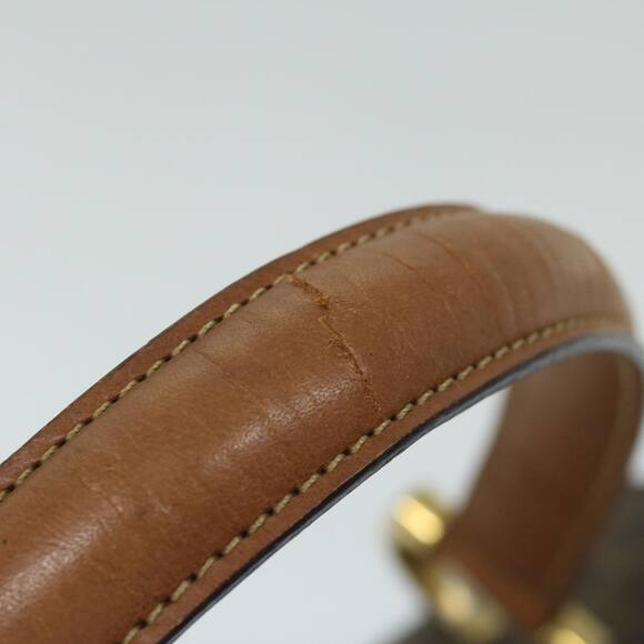 CELINE Macadam Canvas Hand Bag Pvc Brown - Picture 9 of 16